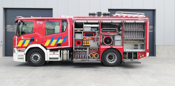 Multifunctionele Autopomp met Scania CrewCab