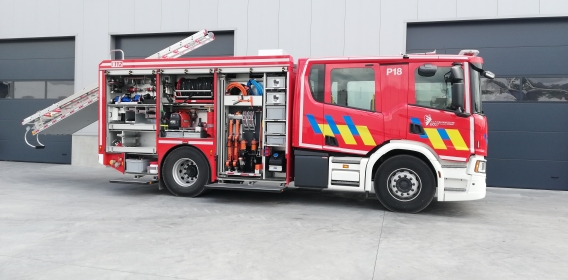 Multifunctionele Autopomp met Scania CrewCab
