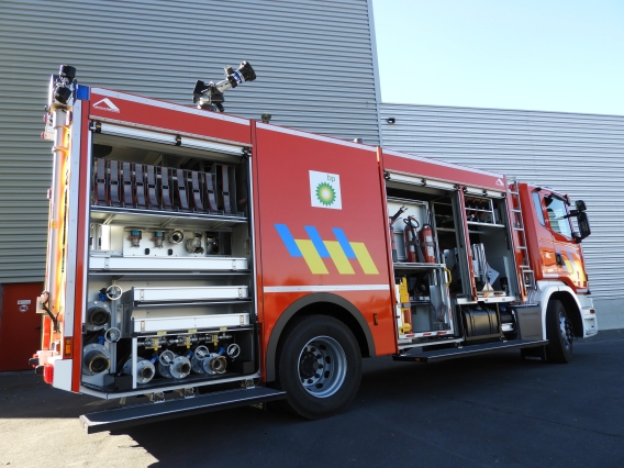Industriële schuimtankwagen 5000L