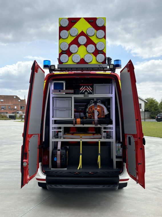 Signalisatievoertuig Zone de Secours Hemeco