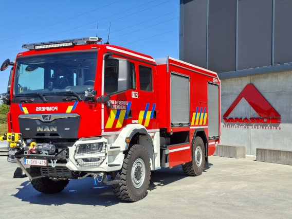 Bosbrandtankwagen Zone de Secours Luxembourg