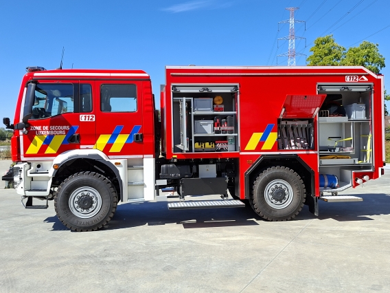 Bosbrandtankwagen Zone de Secours Luxembourg