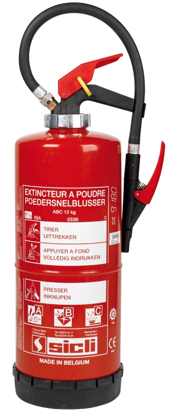 BLUSAPPARAAT POEDER ABC 12KG