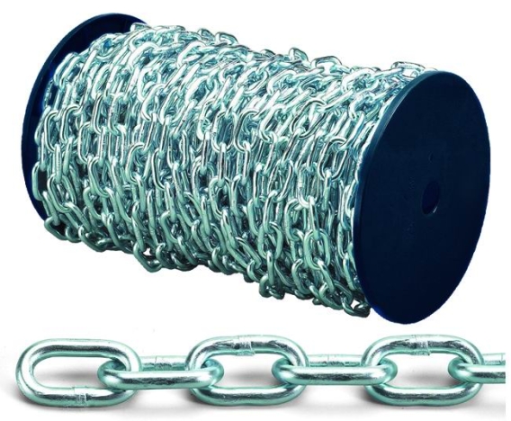 SCHOUWVEEG KETTING 4 MM /METER