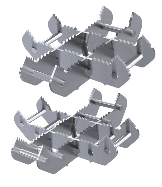 SET OF SUPPORTS FOR CROSSRAMMING XRS01