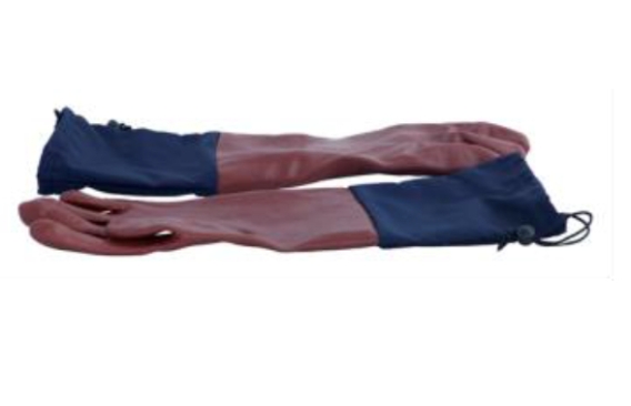 GLOVES WITH REMOVABLE CUFFS /PAIR