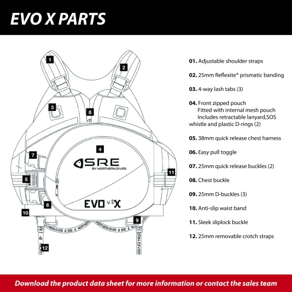 REDDINGSVEST ARCTIC SURVIVOR EVO X PFD L
