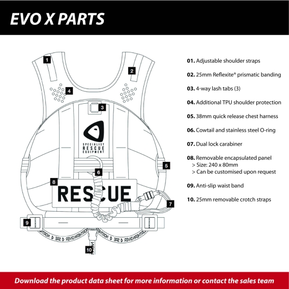 REDDINGSVEST ARCTIC SURVIVOR EVO X PFD L