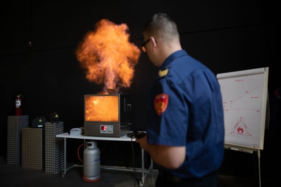 DESKTOP FLASHOVER BRANDDYNAMICA DEMO-UNIT