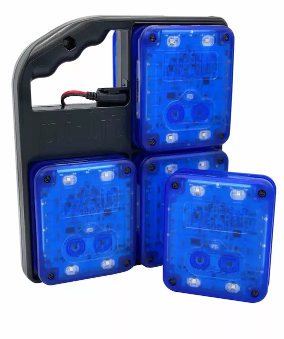 FLITSLICHTEN PI-LIT SET 6 STUKS 2X ORANJE, 2X BLAUW, 2X GROEN
