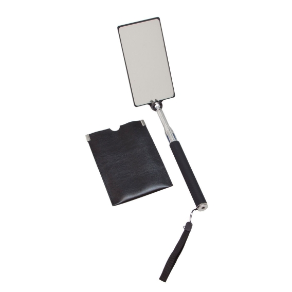 GLASSPIEGEL GROOT 8X15 CM MET TELESCOOPSTANG